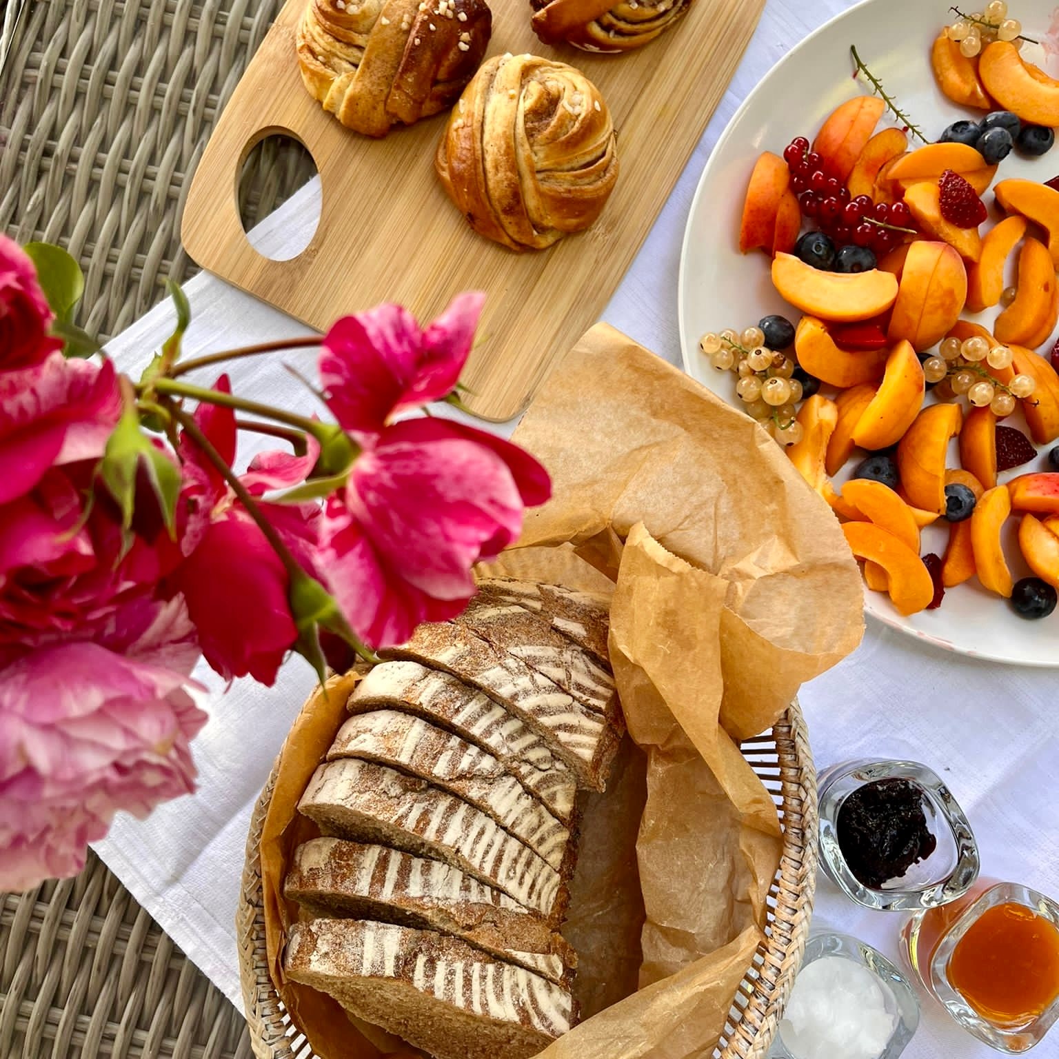 Hausgemachtes Gebäck. 